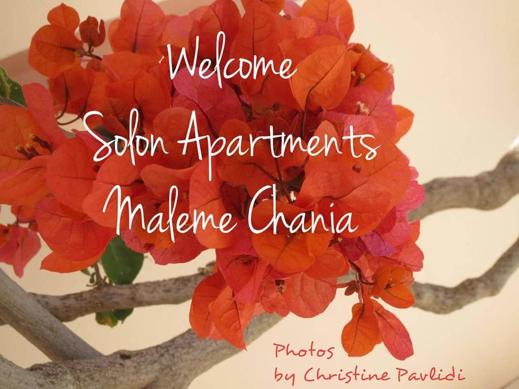 Solon Apartments Maleme Extérieur photo